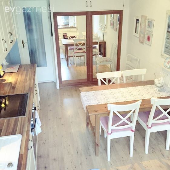 Beyaz mutfak, Ikea, Mutfak