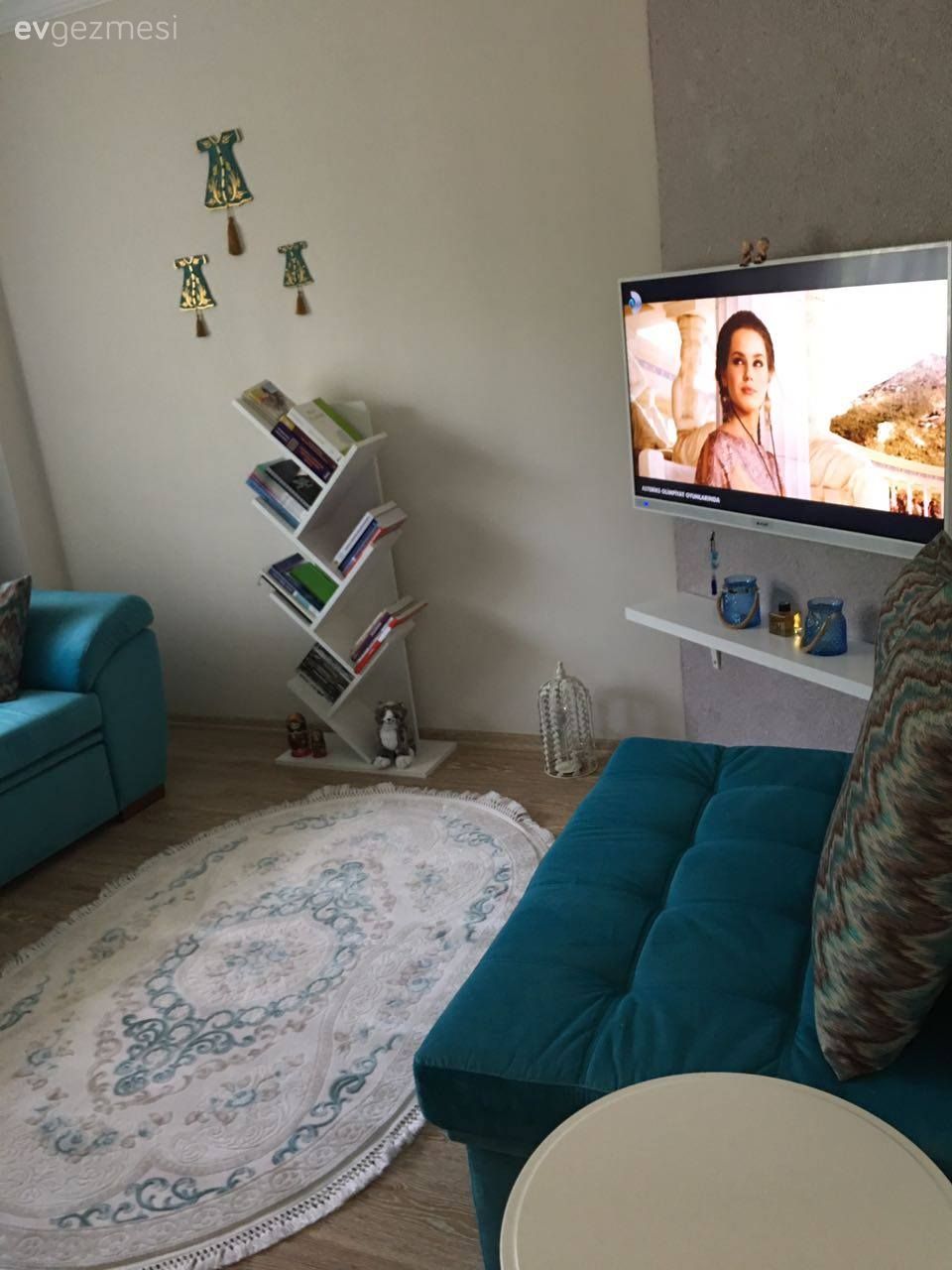 Halı, Koltuk Döşeme, Mavi, Oturma Odası