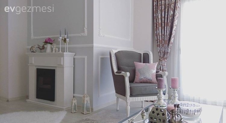 Miray hanımın beyazın hakimiyetinde, özgür ruhlu evi..