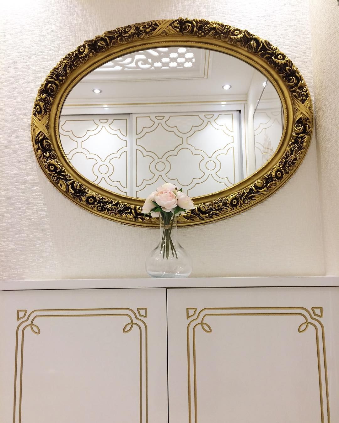 Klasik ve şık bir antre dekoru. Hacer hanımın yeni evinden..