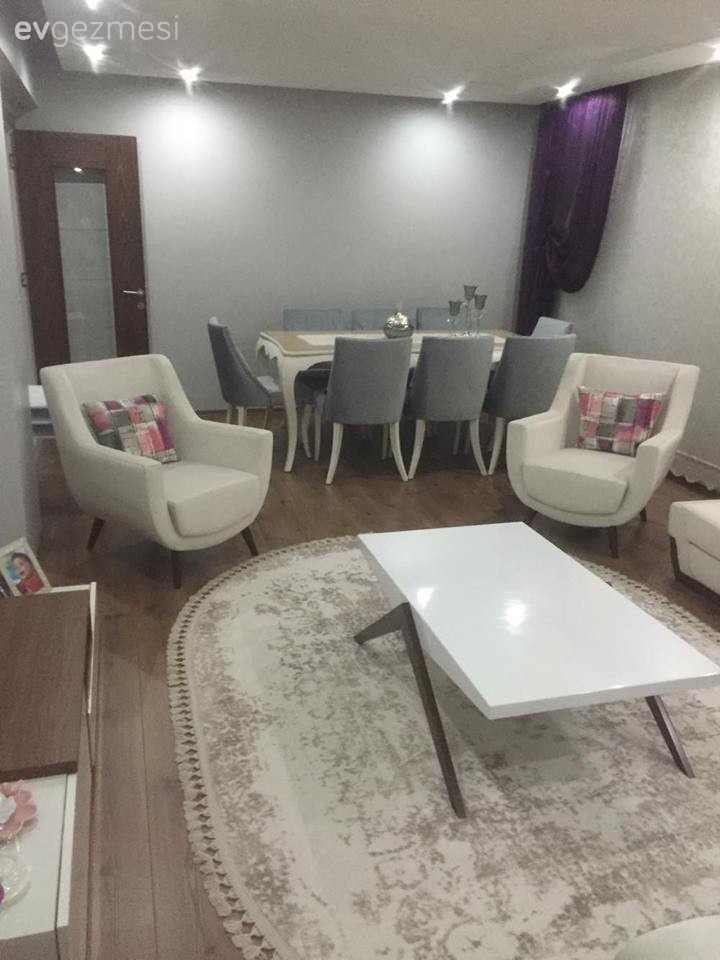 Berjer, Halı, Orta sehpa, Salon, Yemek Odası