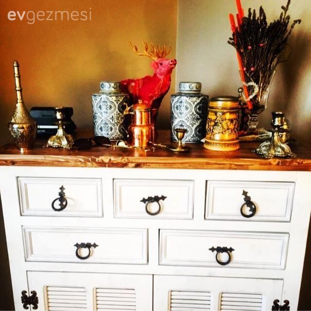 Ahşap Mobilya, Dekoratif Objeler, Konsol, Salon