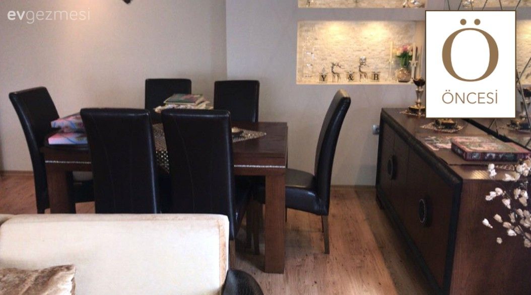 Baştan aşağı yenilenen bir salon, göz alıcı dekor. Bahar hanımın evinden..