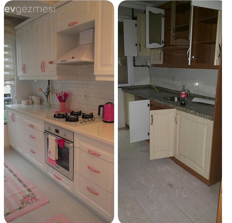 Mutfak, Mutfak tadilat, Öncesi / Sonrası