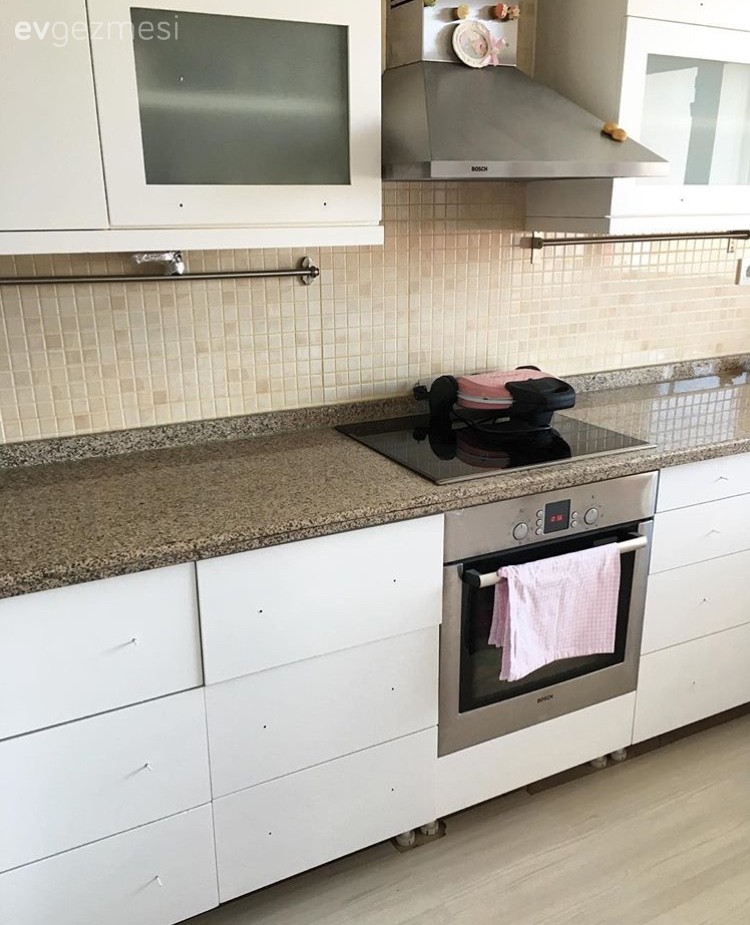 Mobilya boyama, Mutfak, Öncesi / Sonrası