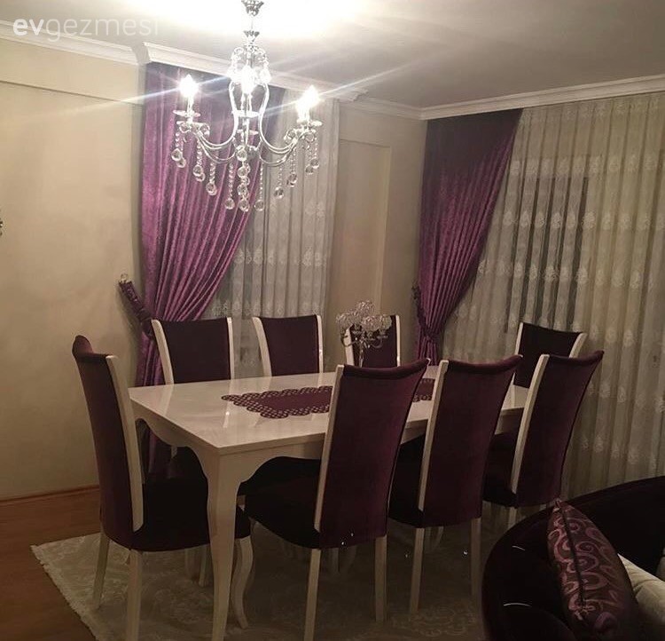 Klasik ve şık: Elif hanımın salonu..