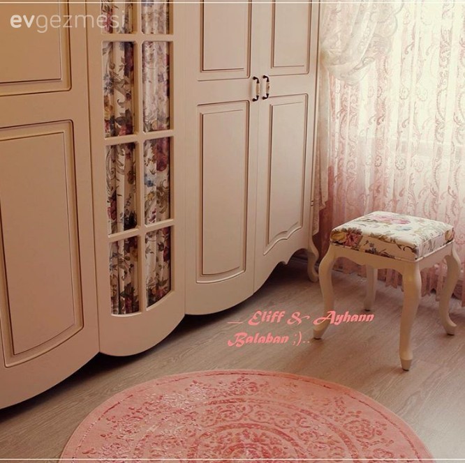 Country, Halı, Pembe, Yatak Odası