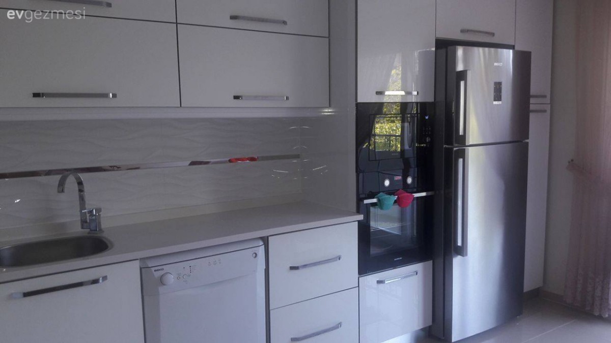 Beyaz mutfak, Modern mutfak, Mutfak