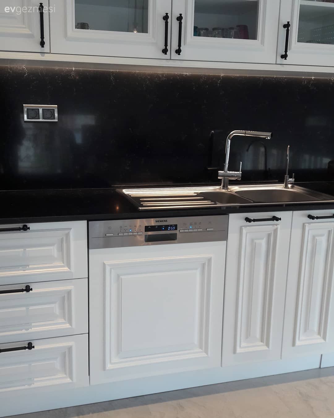 Ankastre, Beyaz mutfak, Mutfak, Geleneksel Mutfak, Siyah tezgah