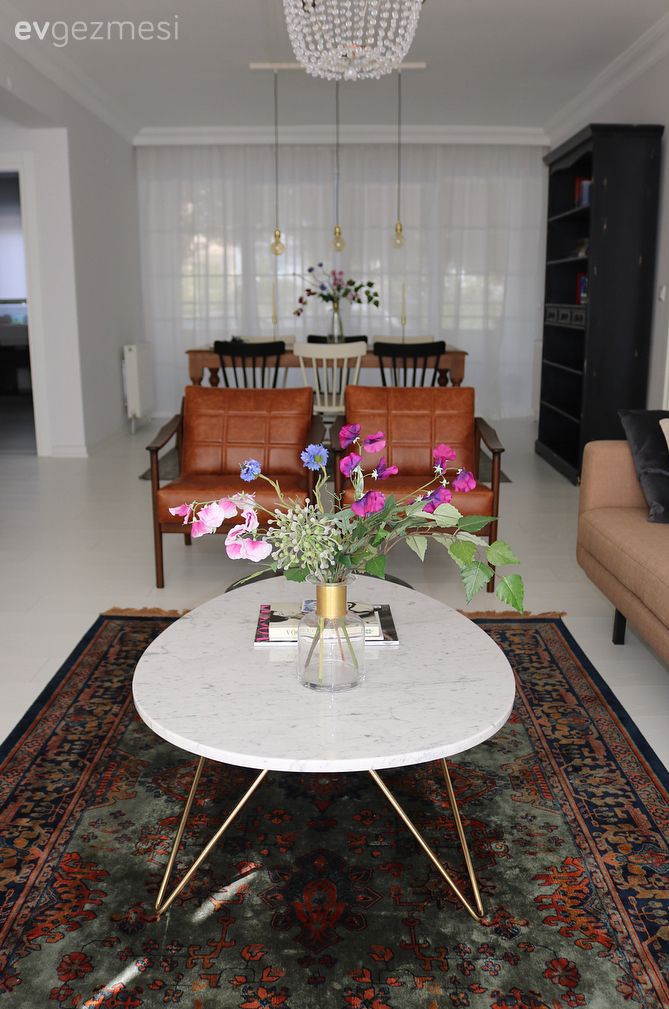 Berjer, Halı, Orta sehpa, Salon, Yemek Odası, Mermer sehpa, Mermer