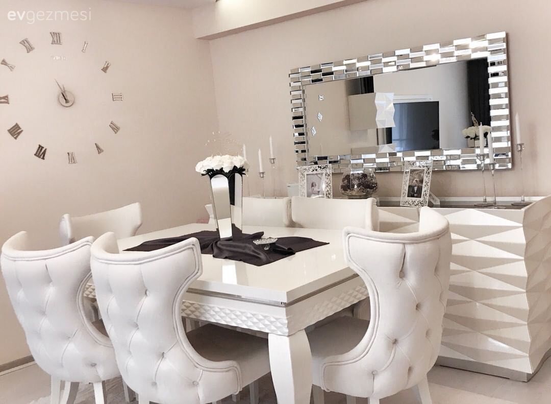 Klasiğe Modern Bir Yüz Kazandıran Bu Salonda Beyaz Aşkı Ön Planda