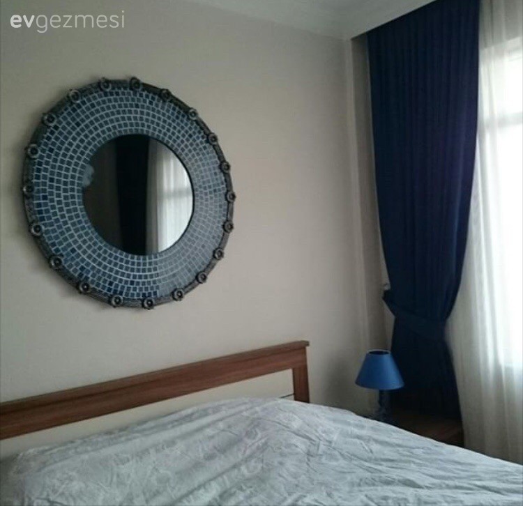 Ayna, Mavi, Yatak Odası