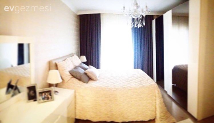 Fon perde, Yatak Odası, Perde