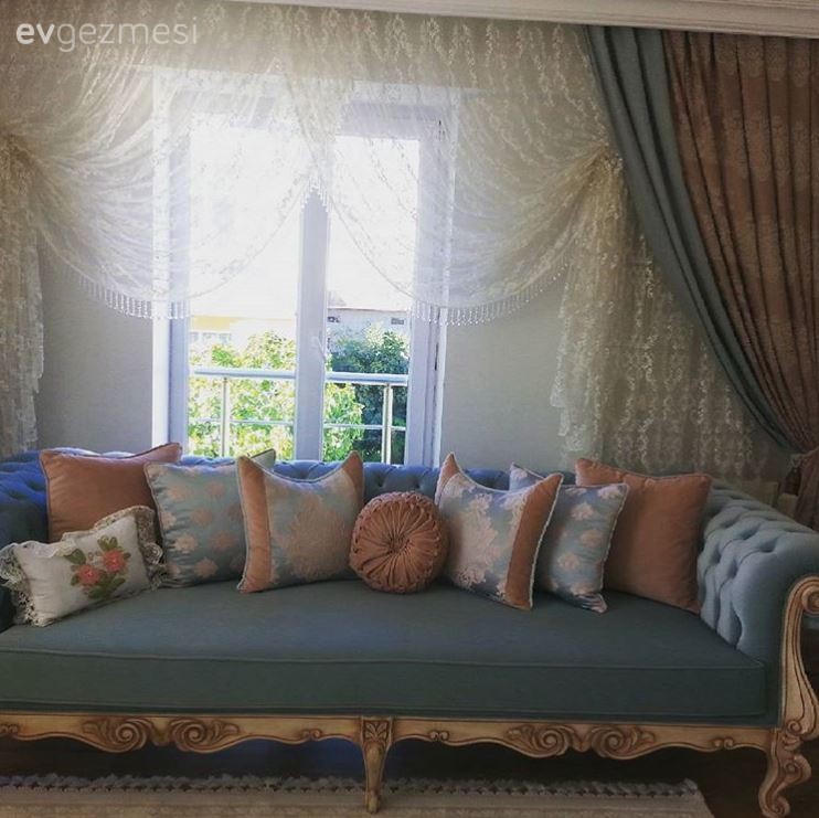 Sema hanımın country (kır evi) stilde, zarif ve iç açıcı evi