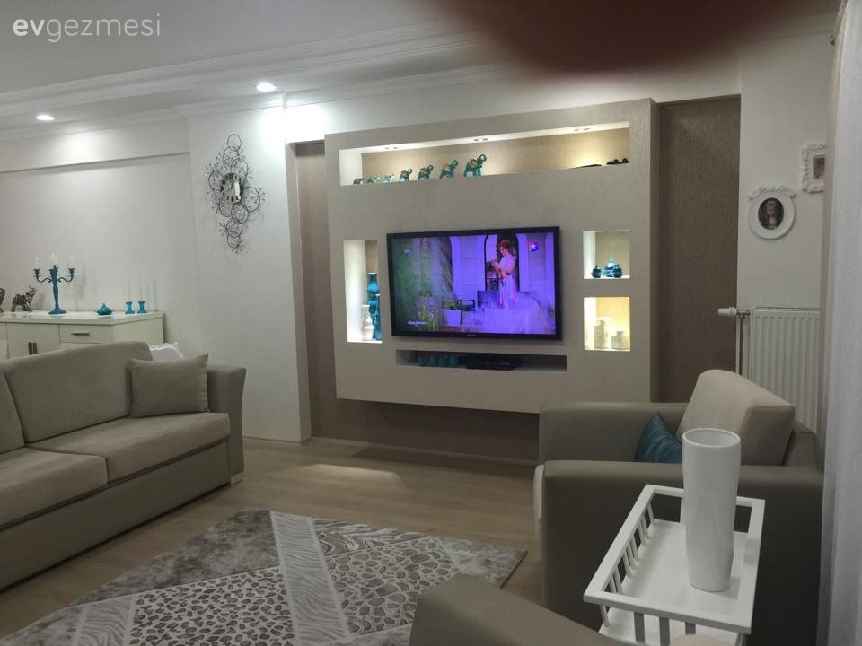 Aydınlatma, Salon, Tv ünitesi