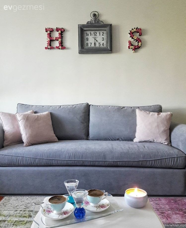 Şule hanımın zarif ve dingin evi..