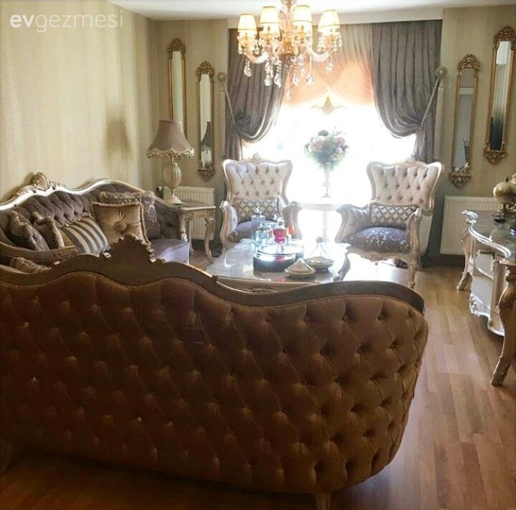 Avize, Perde, Salon, Aydınlatma