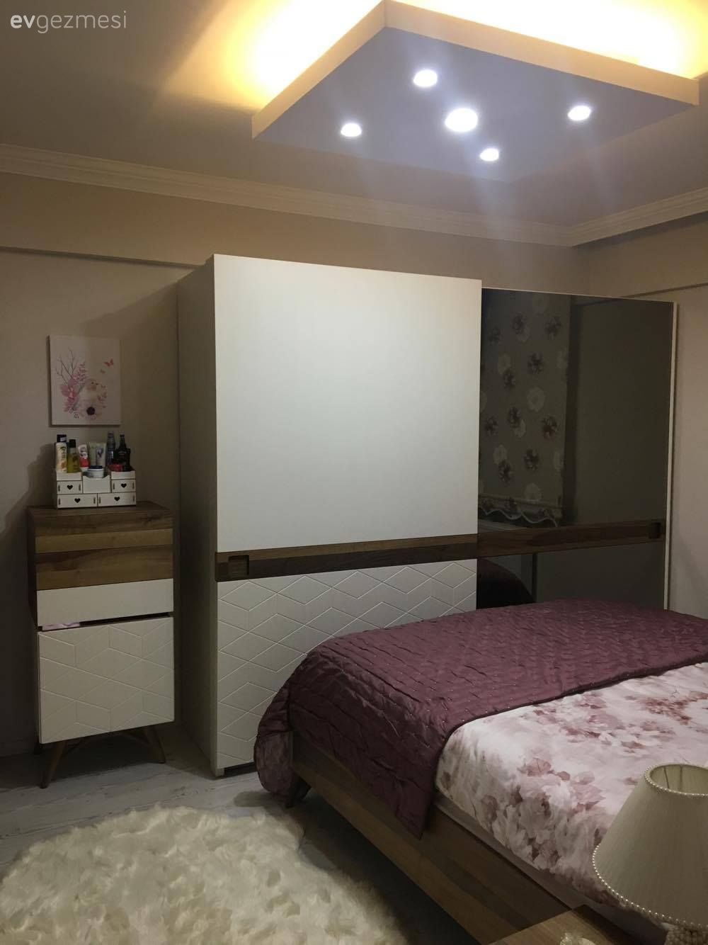 Mor, Yatak Odası, Yatak örtüsü