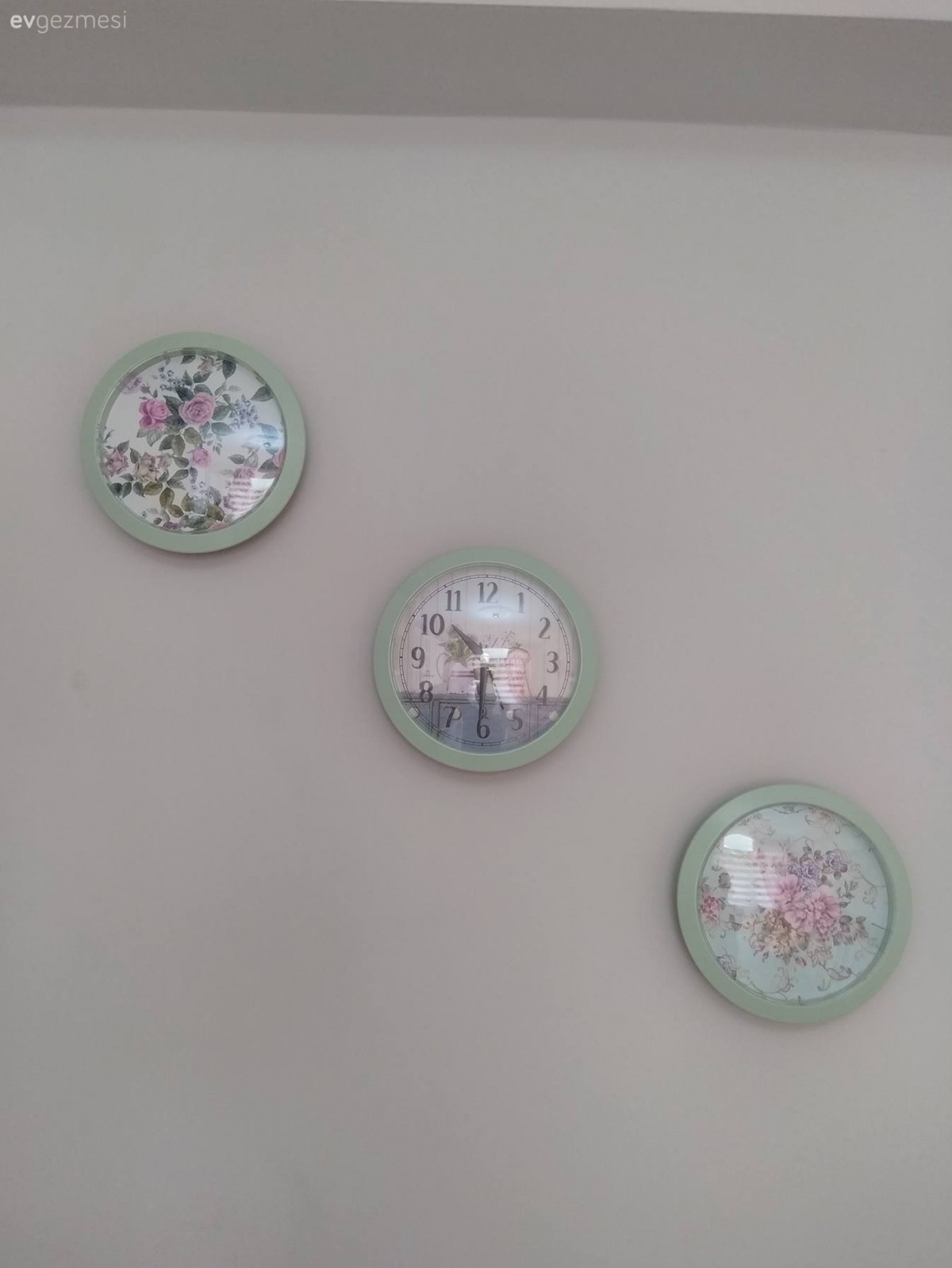 Duvar dekorasyonu, Duvar saati, Yeşil