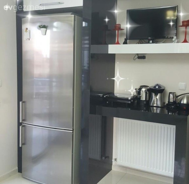 Beyaz mutfak, Mutfak, Siyah- Beyaz