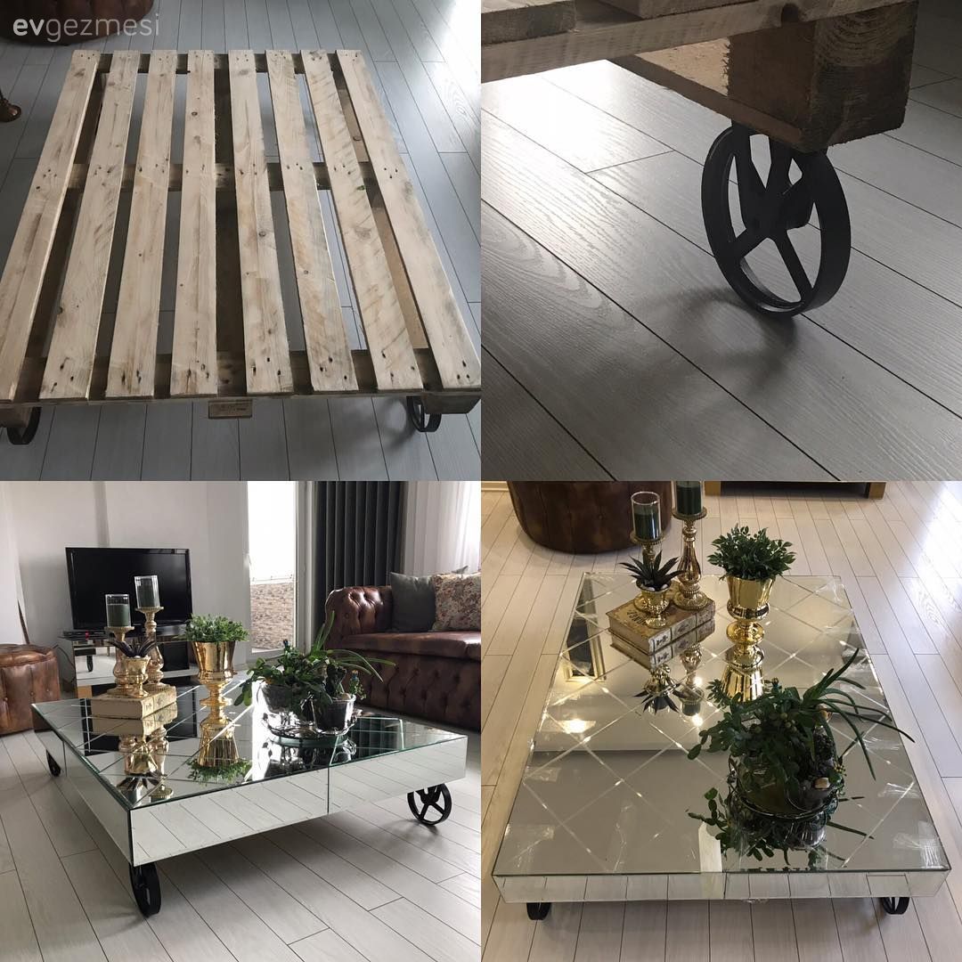 Bu Gösterişli Sehpalar El Emeği. İnanılmaz Bir Dönüşüm!