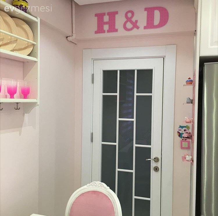 Mutfak, Mutfak aksesuarları, Mutfak masası, Pembe, Terek