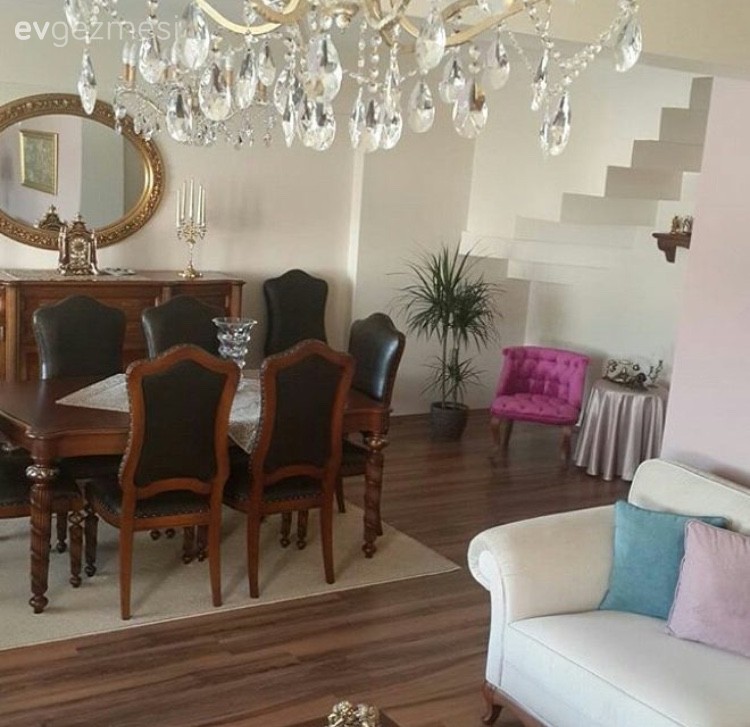 Ahşap Mobilya, Ayna, Masif ahşap, Yemek Odası