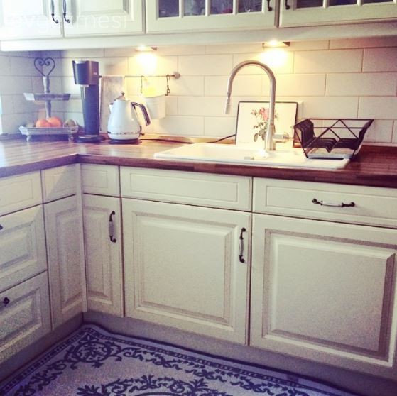 Beyaz mutfak, Country, Mutfak