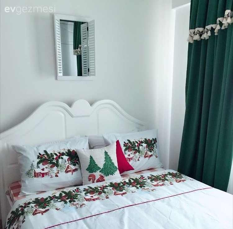 Fon perde, Yatak Odası, Perde