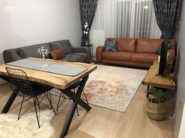 Doğal seçimler, keyifli bir dekor. Nil hanımın evinden..