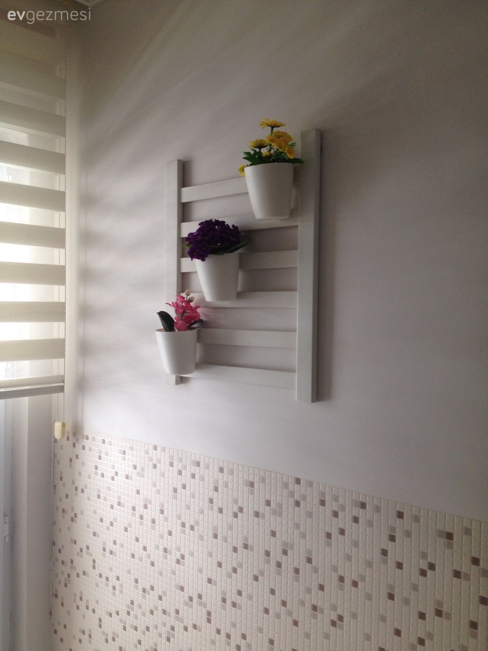 Çiçeklik, Duvar dekorasyonu, Mutfak