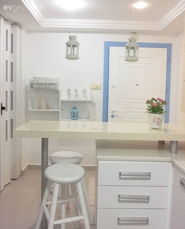 Kendin Yap, Mavi, Mobilya boyama, Öncesi / Sonrası