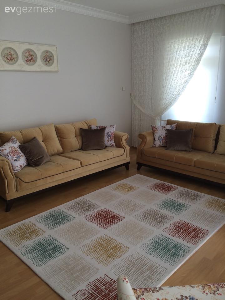 Ayşe hanımın romantik ve hareketli pastel evi..