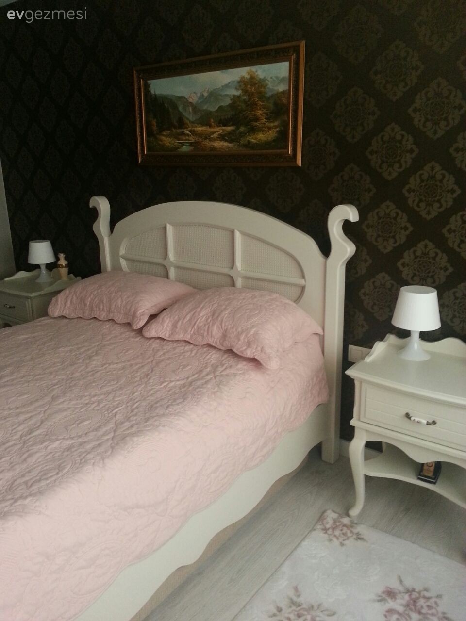 Duvar dekorasyonu, Duvar kağıdı, Tablo, Yatak Odası