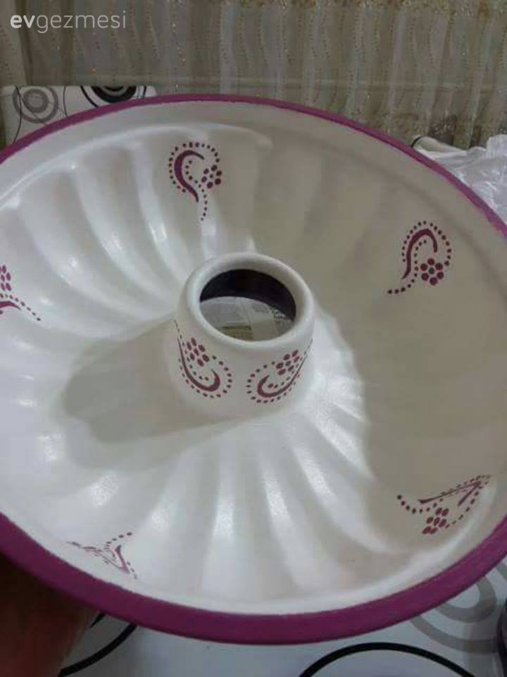 Proje: Kek kalıbından avize yapımı