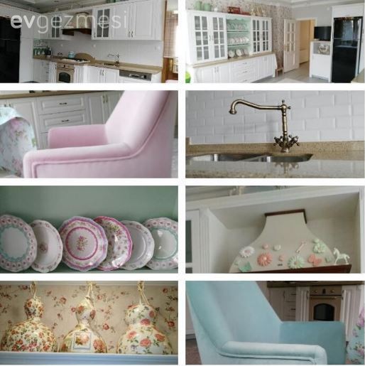 Emin hanımın İngiliz stil mutfağı..