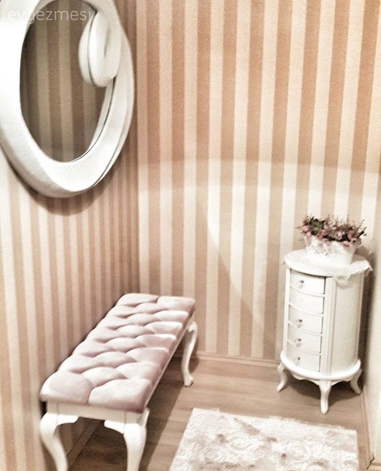 Ayna, Bank, Dresuar, Duvar kağıdı, Pembe