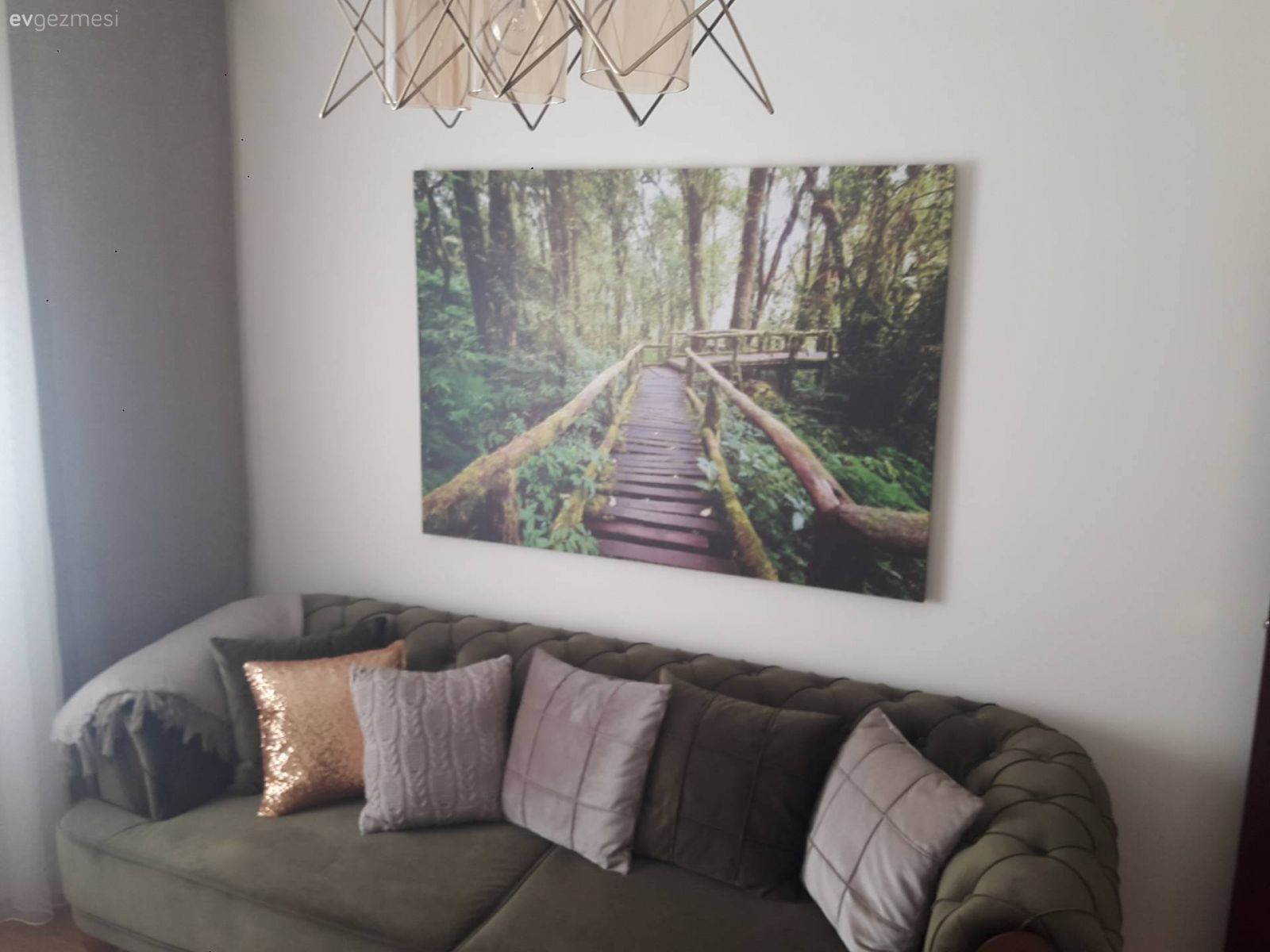 Oturma Odası, Tablo, Yeşil