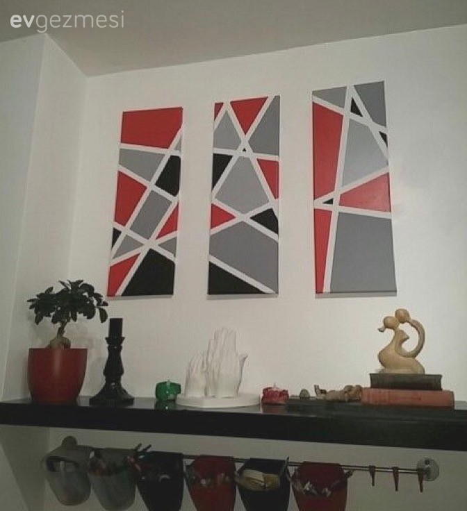 Duvar dekorasyonu, Oturma Odası