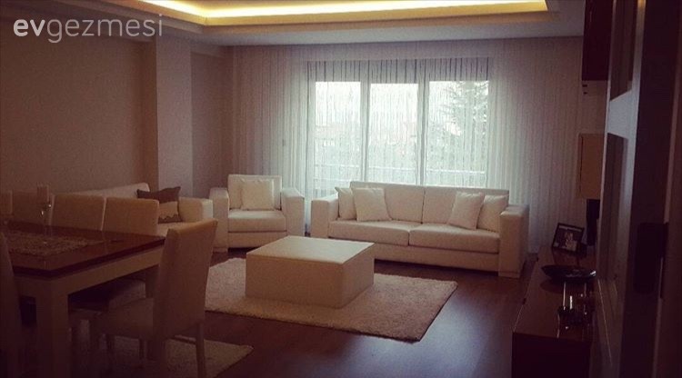 Beyaz, Halı, Puf, Salon