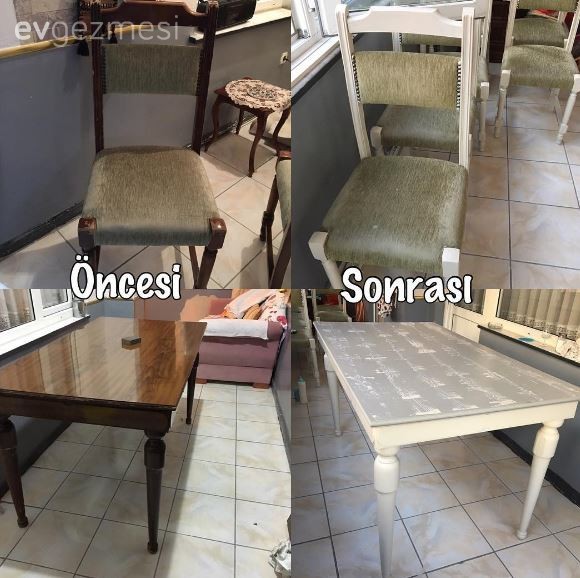 Kendin Yap, Mobilya boyama