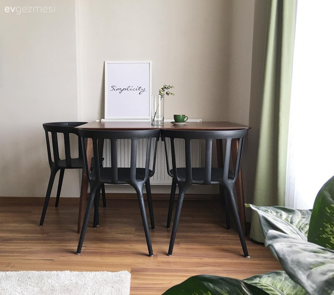 Minimalist Felsefenin Benimsendiği Sade ve Keyifli bir Ev