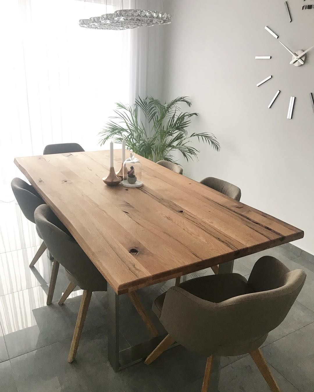 Yemek Odası, Salon, Duvar saati, Metal duvar saati, Kahverengi, Ahşap Mobilya, Masif ahşap