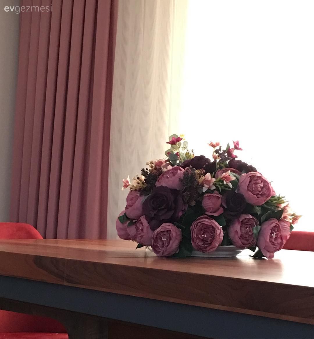 Salon, Çiçekler, Pembe