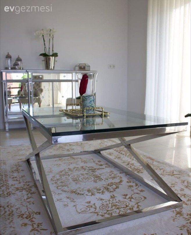 Ayna, Halı, Konsol, Orta sehpa, Salon