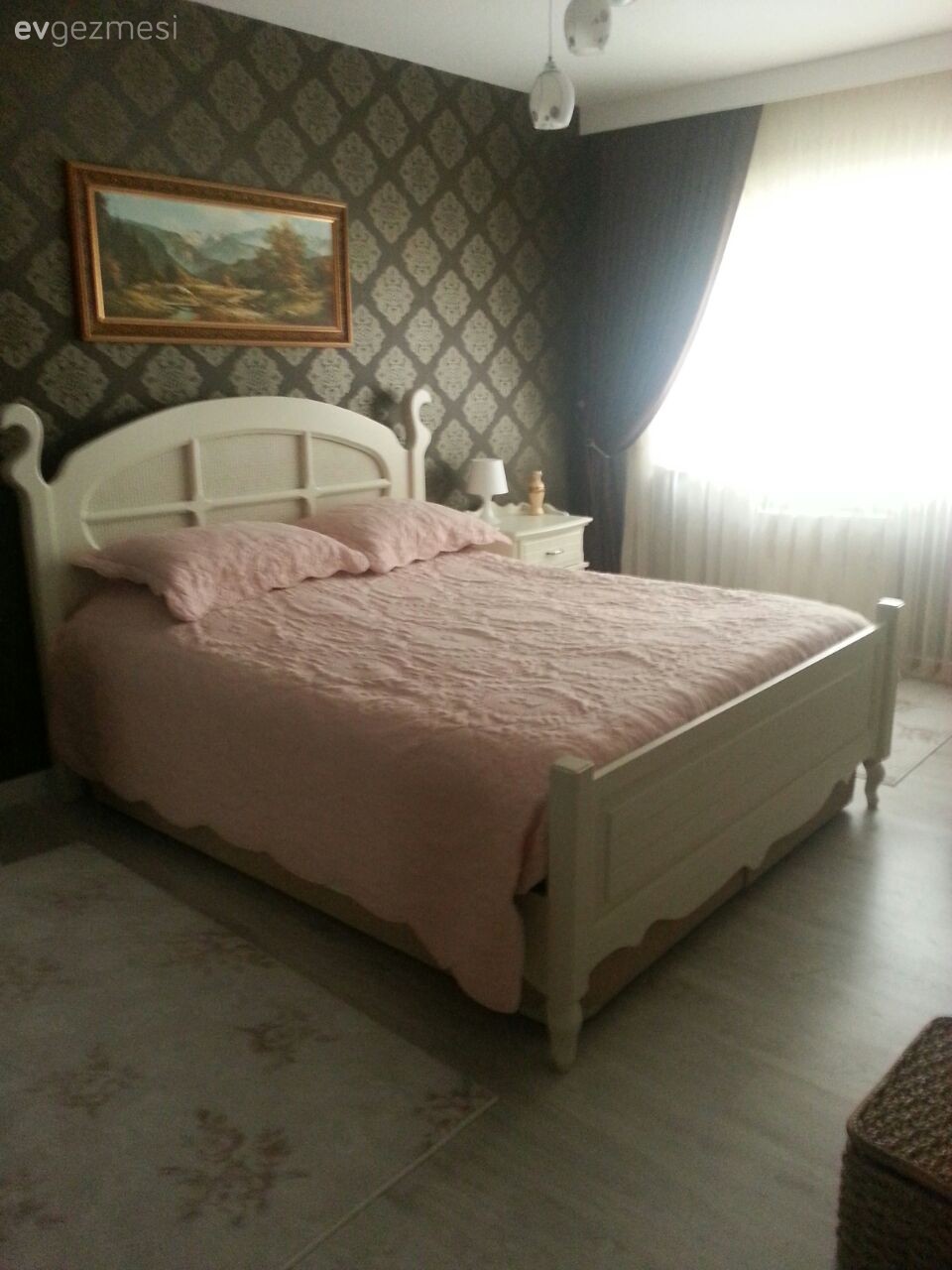 Duvar kağıdı, Yatak Odası, Yatak örtüsü