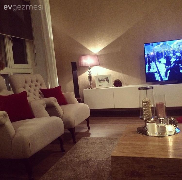 Berjer, Kırmızı, Salon