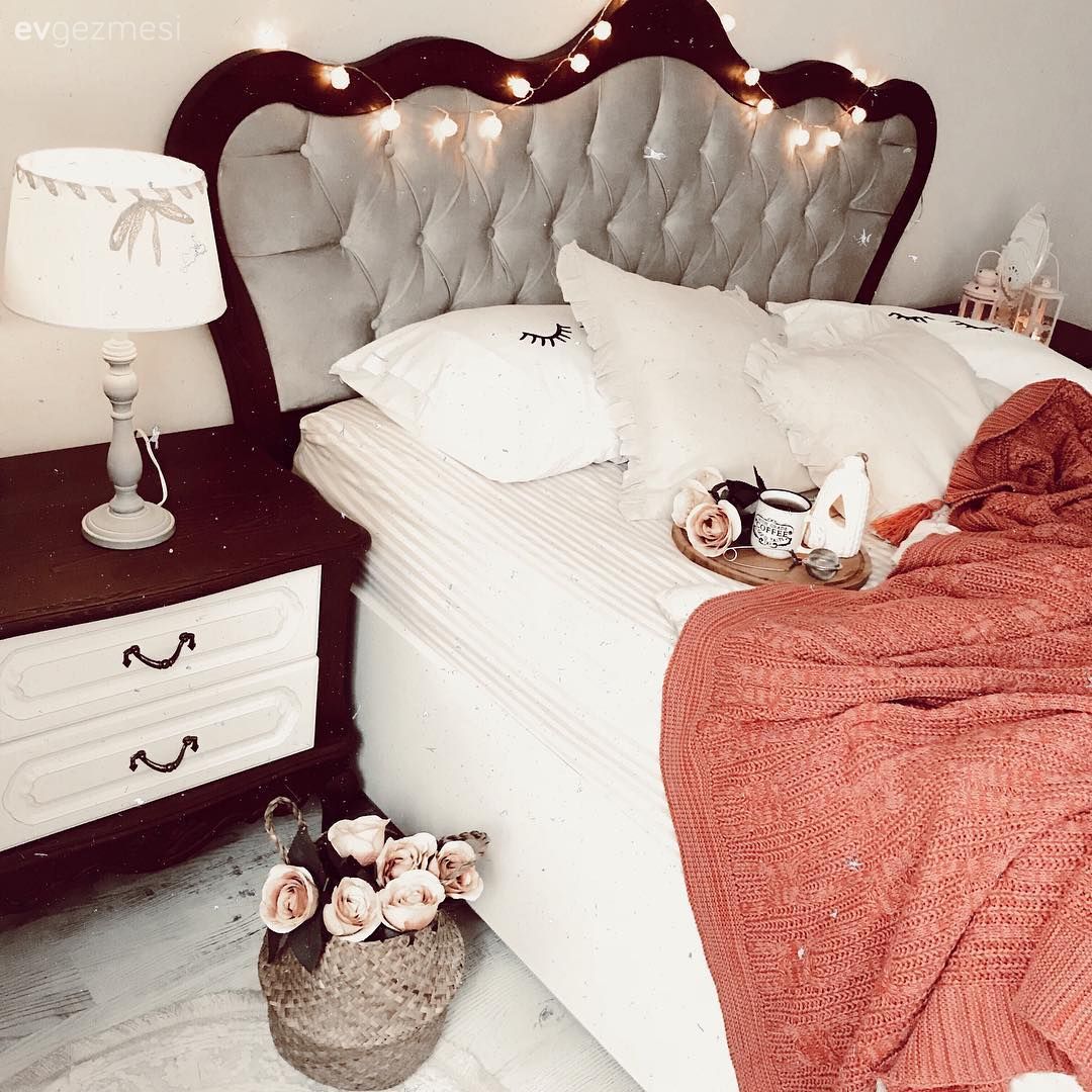 Yatak Odası, Country yatak odası, Abajur