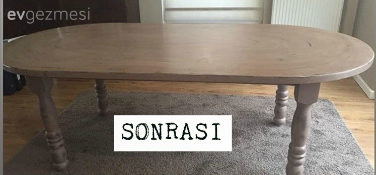 Kendin Yap, Mobilya boyama