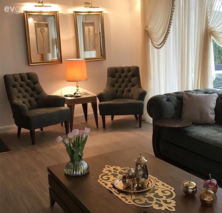 Sofistike bir yaşam alanı: Melek hanımın harika evi..